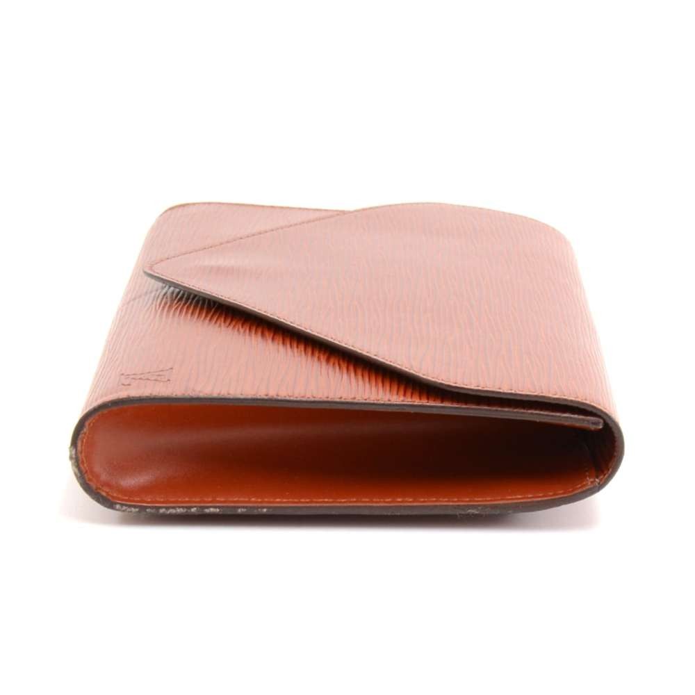 Louis Vuitton Brown Epi Leather Art Deco Envelope Clutch 867954