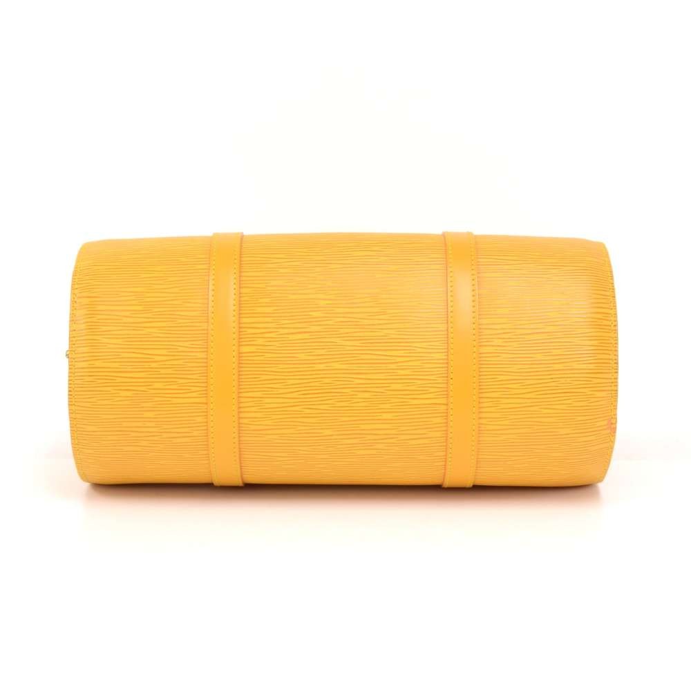 Louis Vuitton Tassil Yellow Epi Leather Soufflot Bag w/ Accessories Pochette  - Yoogi's Closet