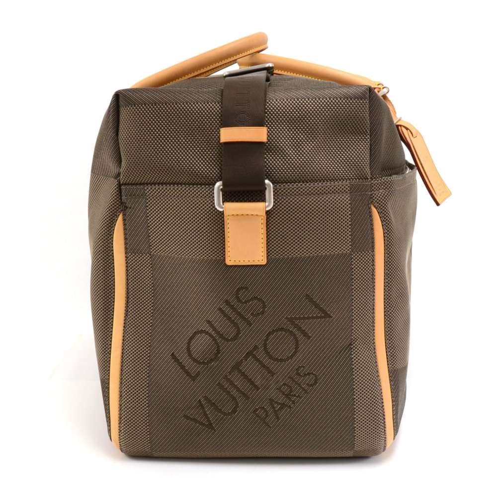 Louis Vuitton Brown Damier Geant Canvas Souverain Duffle Bag Louis