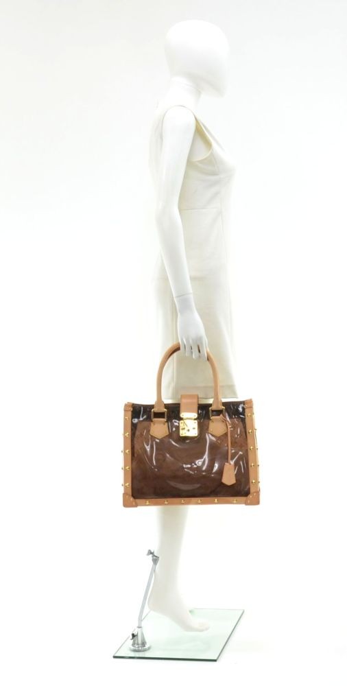 Louis Vuitton Rare Clear Monogram Ambre Neo Cabas MM Tote bag