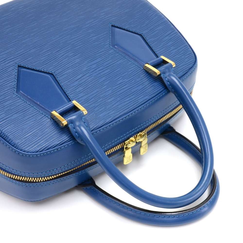 Louis Vuitton Toledo Blue Epi Leather Sablons Bag Louis Vuitton
