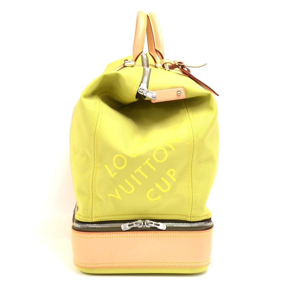 Louis Vuitton Lime Green Geant LV Cup Southern Cross Sac Sport