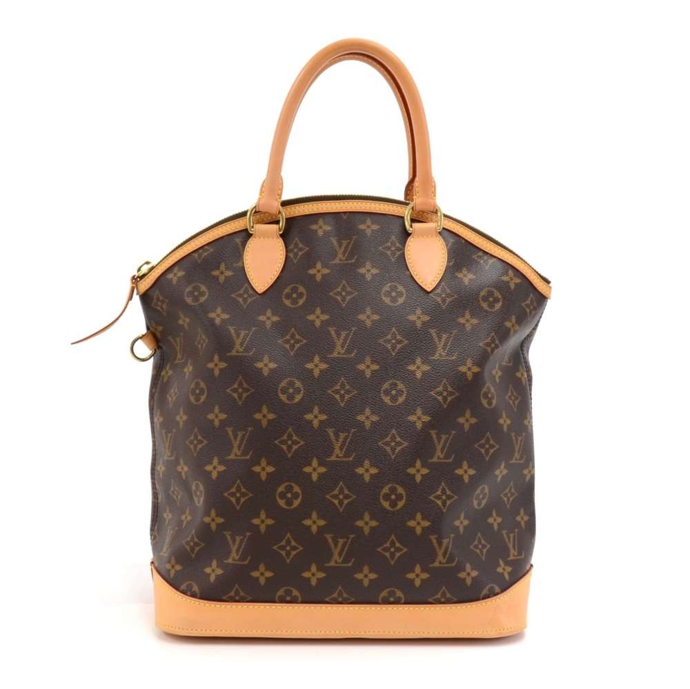 Louis Vuitton handbag Lockit horizontal monogram canvas AR0096