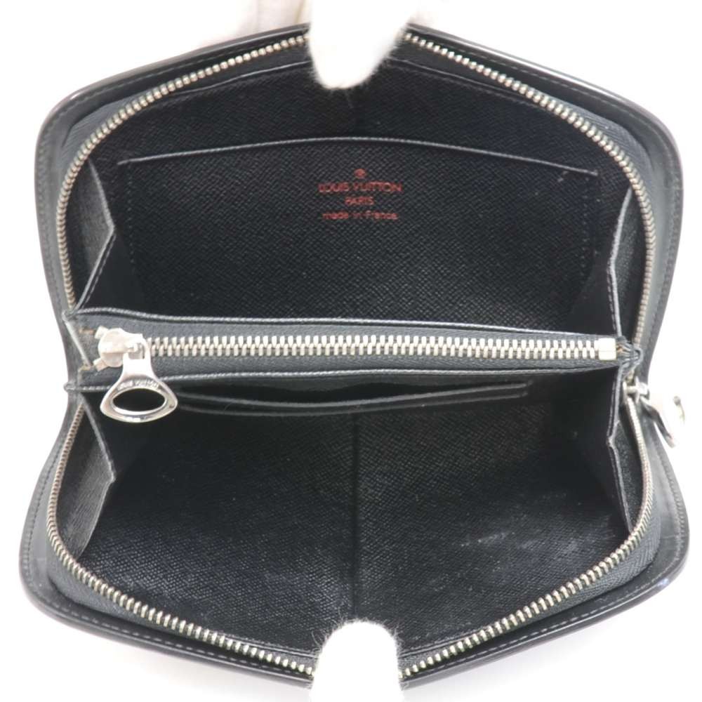 Louis Vuitton Wallet Purse Coin Case Epi Black Leather unisex CA0962