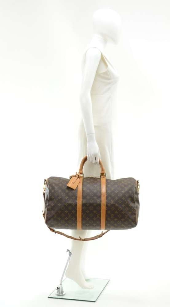 Louis Vuitton Monogram Keepall Bandouliere 50 Travel Bag M41416 – Timeless  Vintage Company