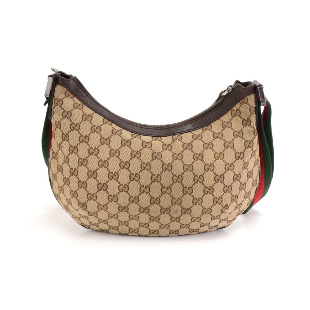Gucci GG Canvas Hobo Bag (SHG-29207) – LuxeDH