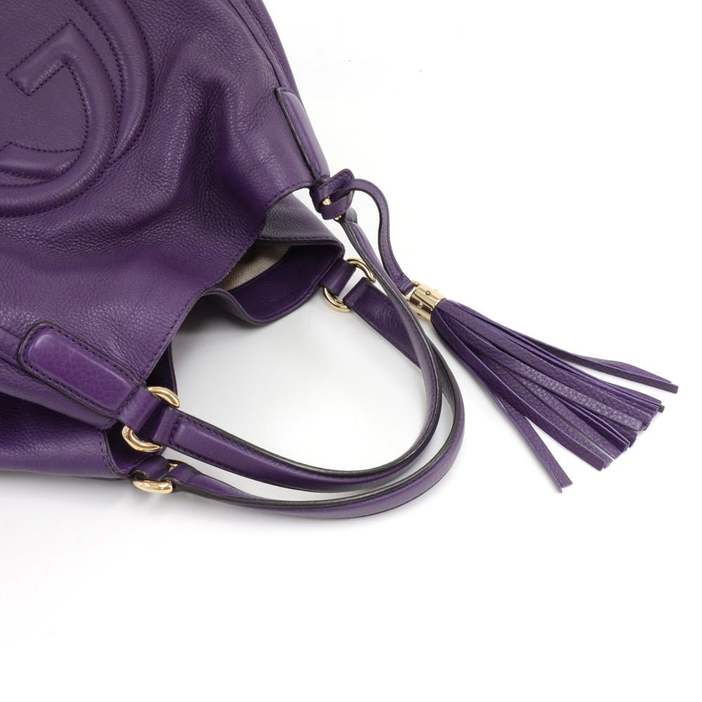 Purplestilettos — Gucci Soho Medium Shoulder Bag