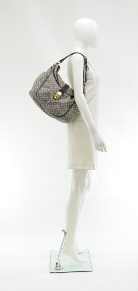 Louis Vuitton Vintage - Mini Lin Romance Hobo Bag - Brown - Cotton Handbag  - Luxury High Quality - Avvenice