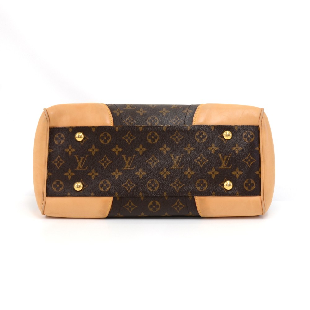 Brown Louis Vuitton Monogram Beverly GM Shoulder Bag – Designer