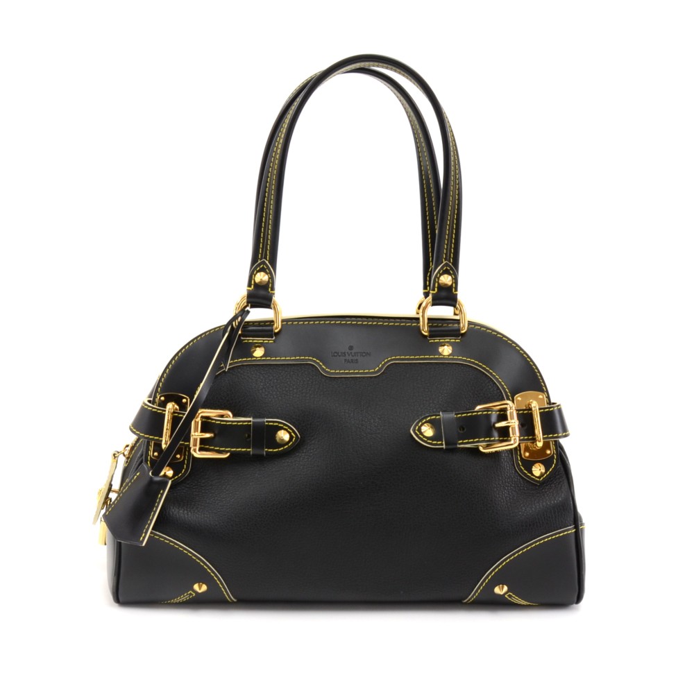 Leather handbag Louis Feraud Black in Leather - 26718182