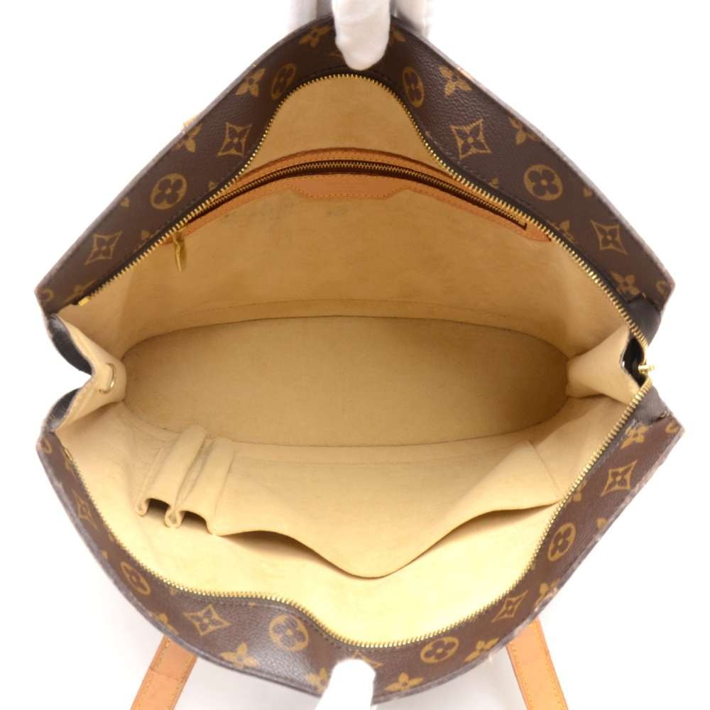 Babylone vintage cloth handbag Louis Vuitton Brown in Cloth - 12152944