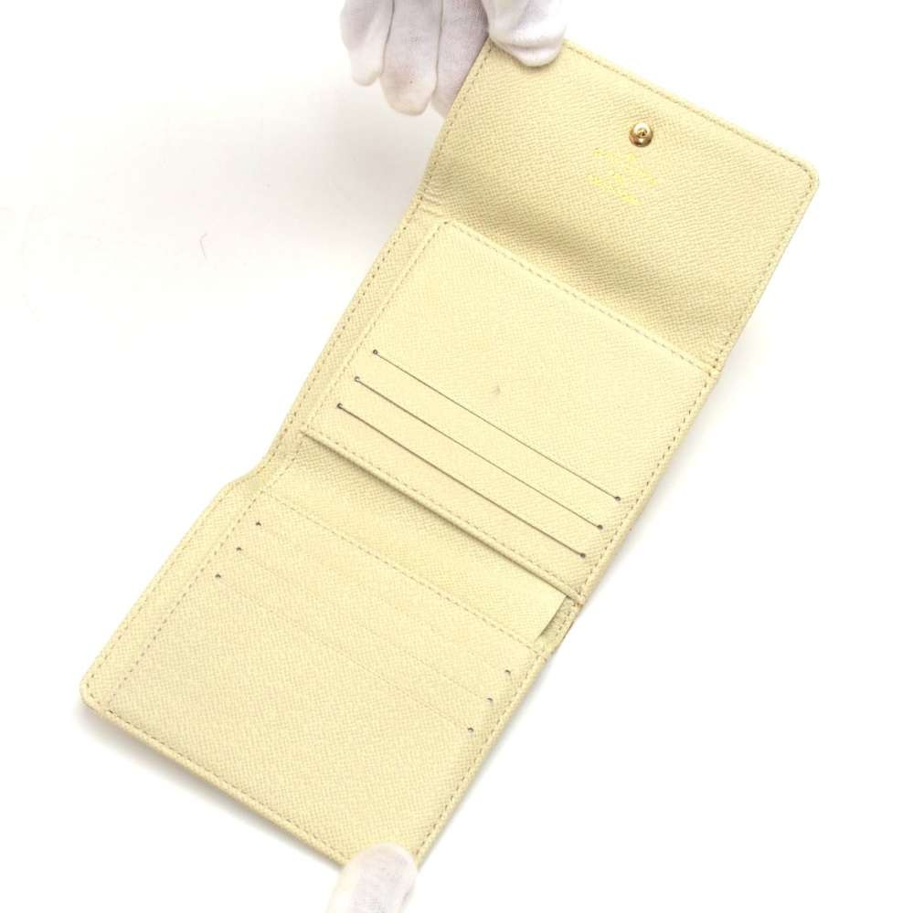 Louis Vuitton pre-owned Marco bi-fold wallet, White Louis Vuitton Monogram  Taurillon Utility Side Crossbody Bag