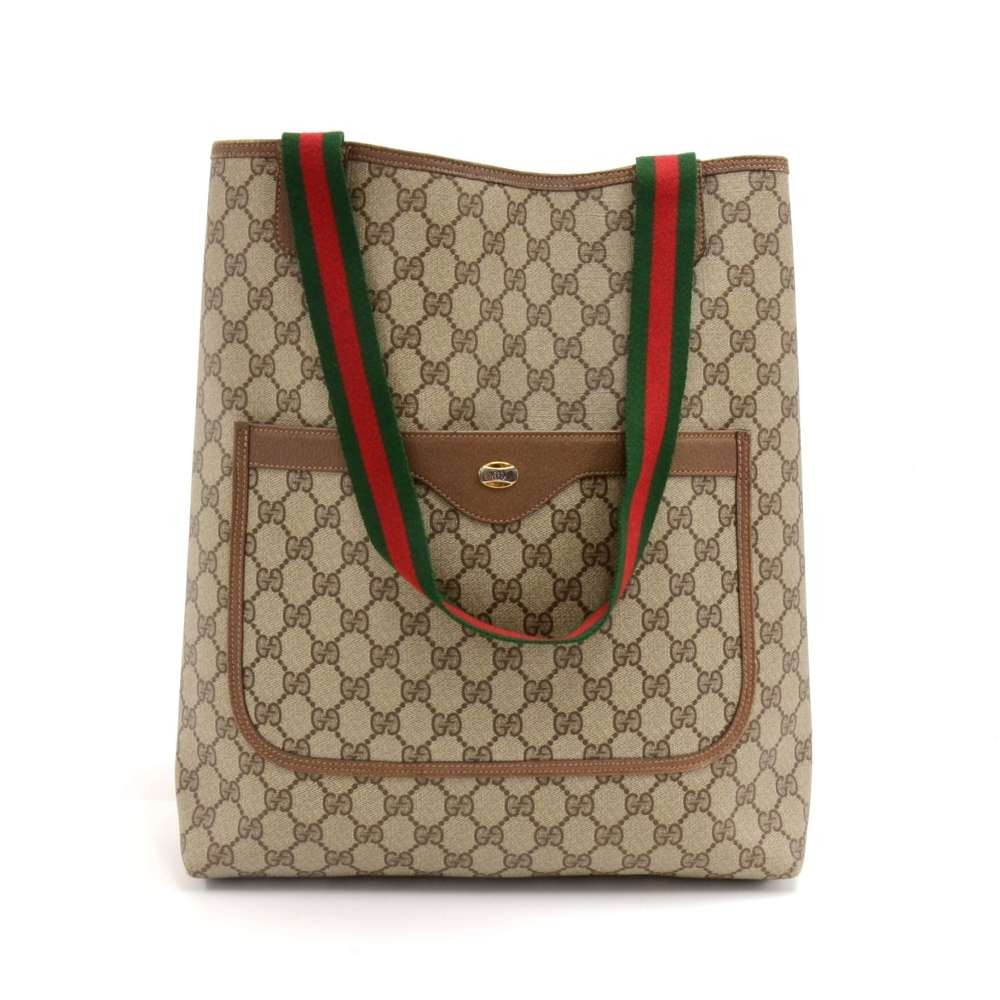 Authenticated Used Gucci Vintage Accessory Collection Tote Bag