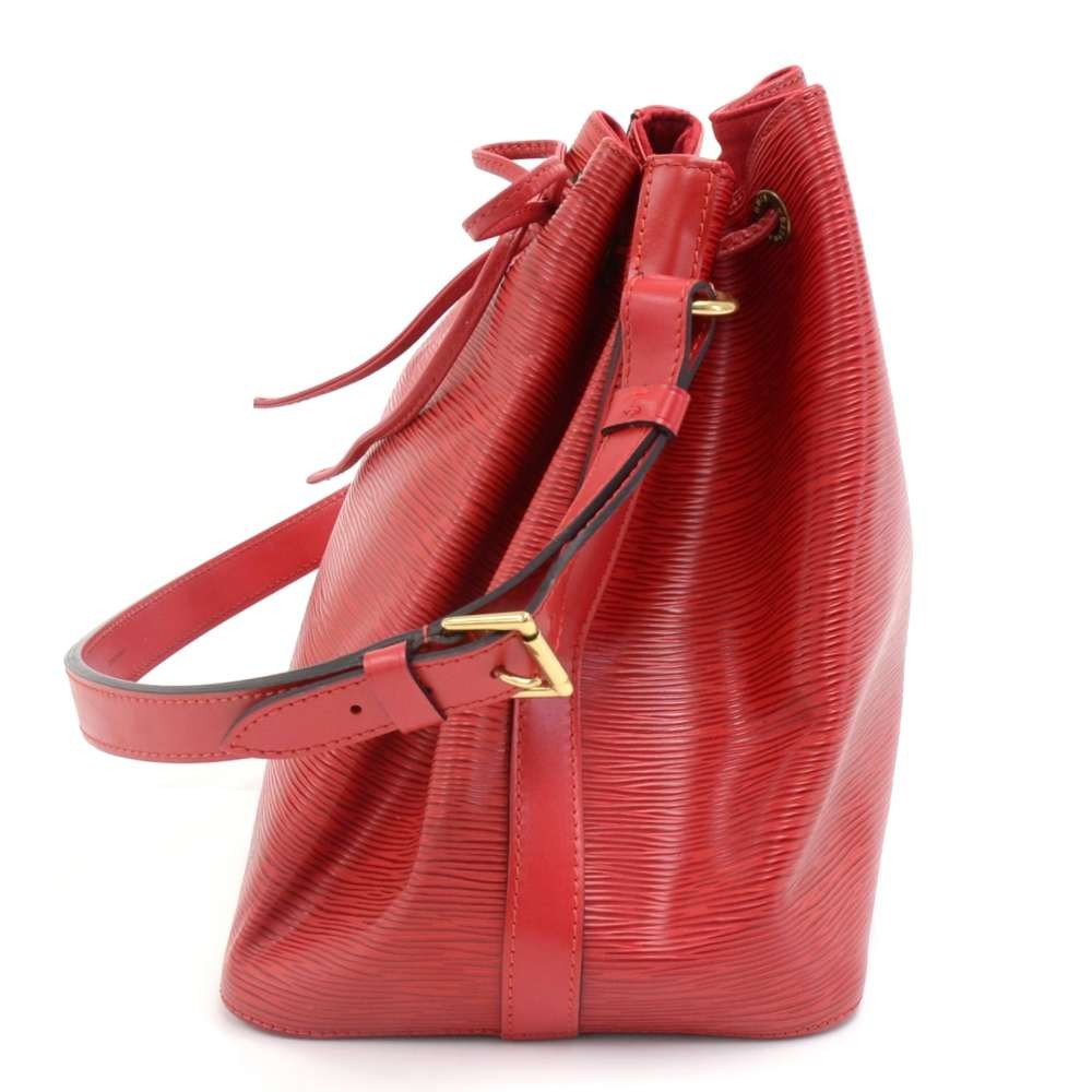 Louis Vuitton Vintage Red Epi Leather Serviette Conseiller Attache Briefcase  Strap Bag - LAR Vintage