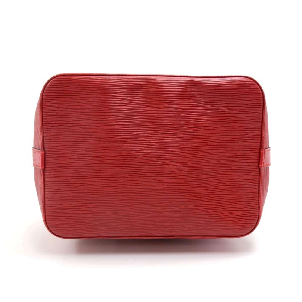 Louis Vuitton Red Epi Leather Petit Noe Bag – Bagaholic