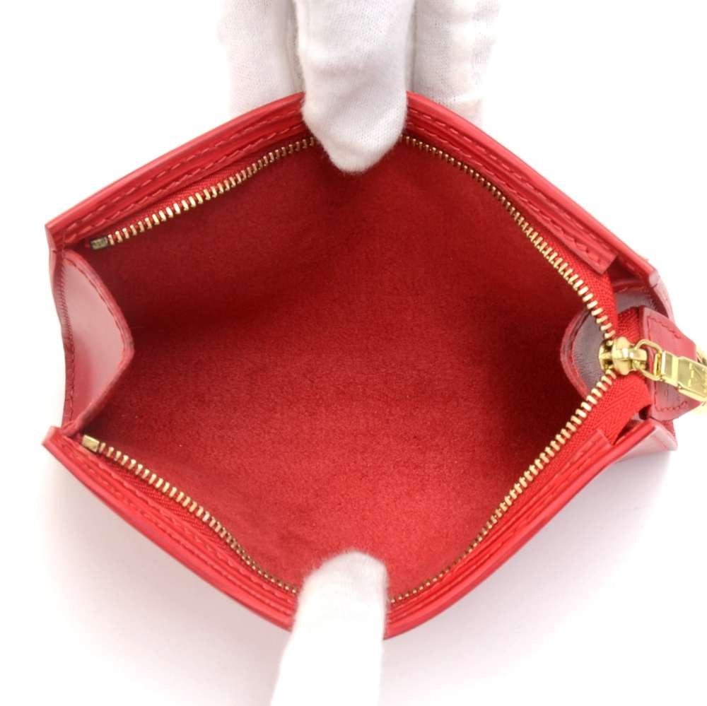 Louis Vuitton Red Epi Leather Petit Bucket, myGemma, NL