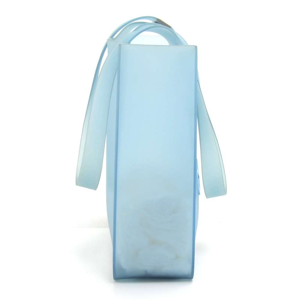 Chanel Light Blue PVC Jelly Shoulder Bag
