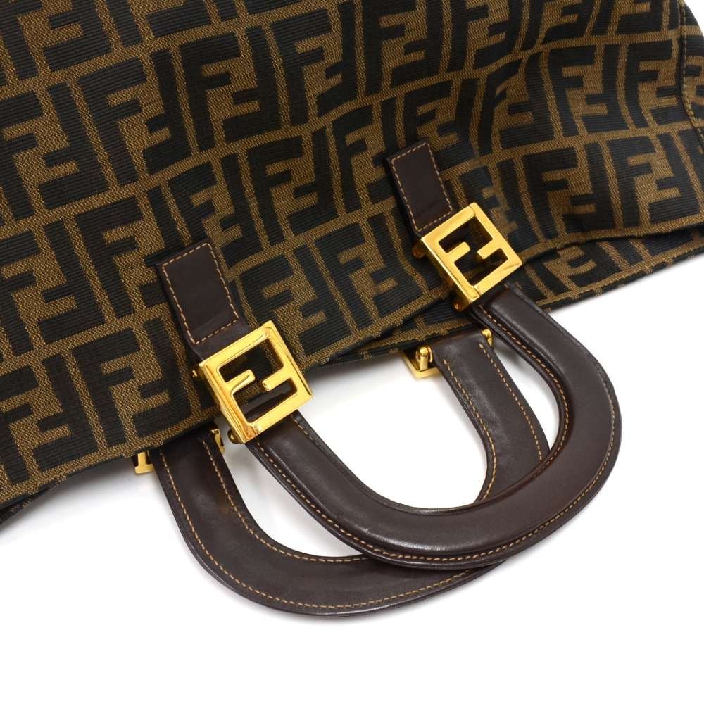 Fendi Authentic Vintage Fendi Monogram Handbag - Gem