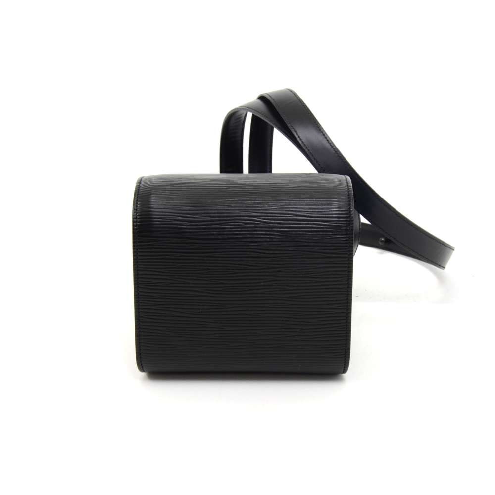 Louis Vuitton Black Epi Leather Minuit Bag at Jill's Consignment