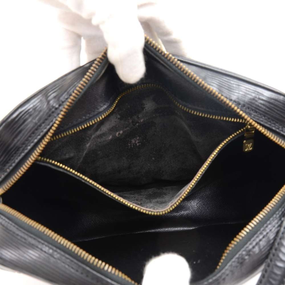 LOUIS VUITTON Jeune Fille Shoulder Bag Epi Leather Black France M52152  34JF002