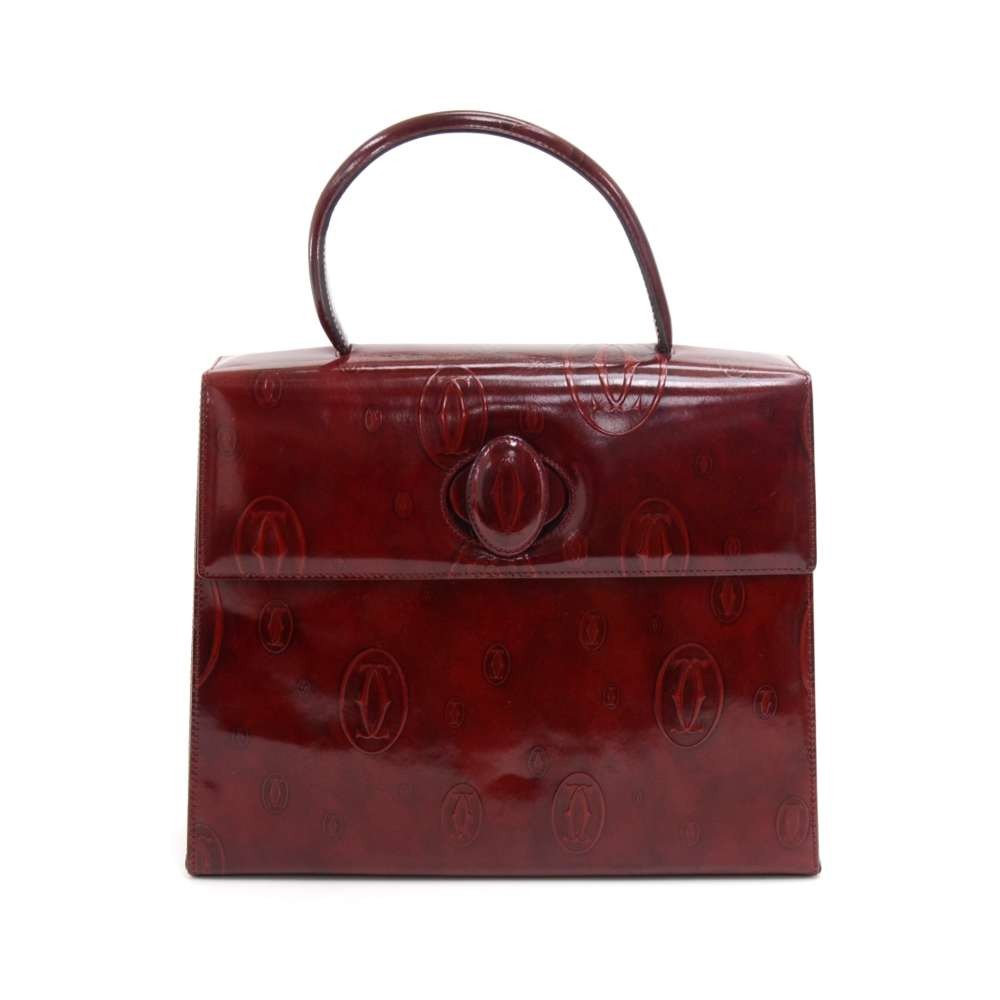 Unused Authentic Cartier Vintage Happy Birthday Hand Bag Handbag Deadstock
