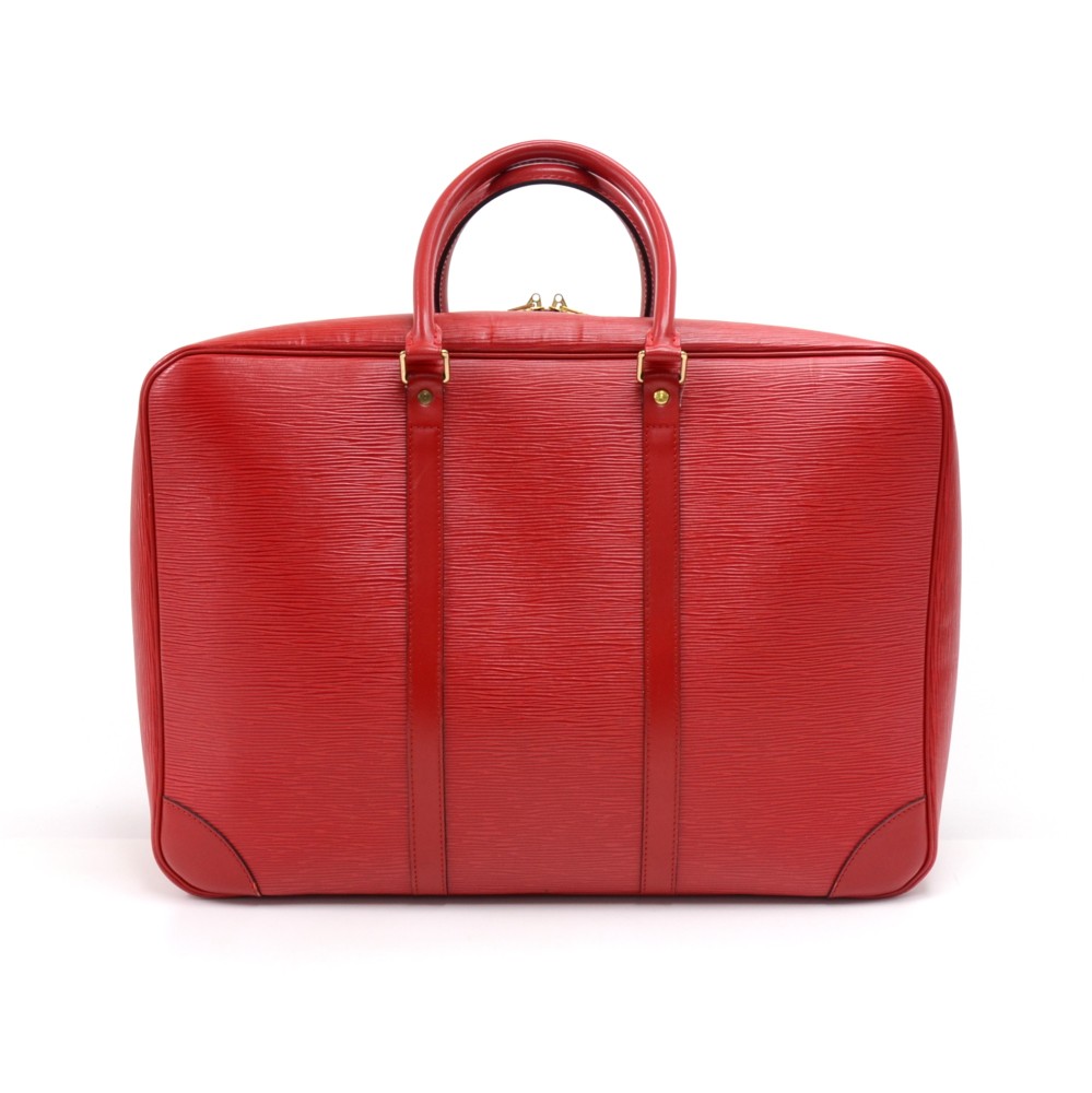 Louis Vuitton Sirius 45 Red Epi Leather Soft Sided, Buy ﻿Louis Vuitton﻿  For Men On Sale Online, ﻿Louis Vuitton﻿ Men's Collection