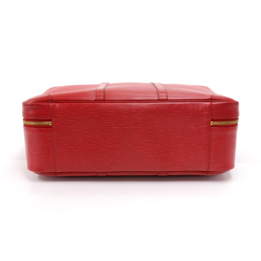 Louis Vuitton Sirius 45 Red Epi Leather Soft Sided