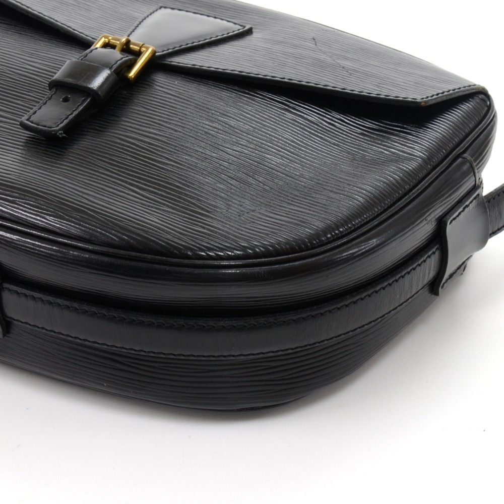Jeune fille leather handbag Louis Vuitton Black in Leather - 34323965
