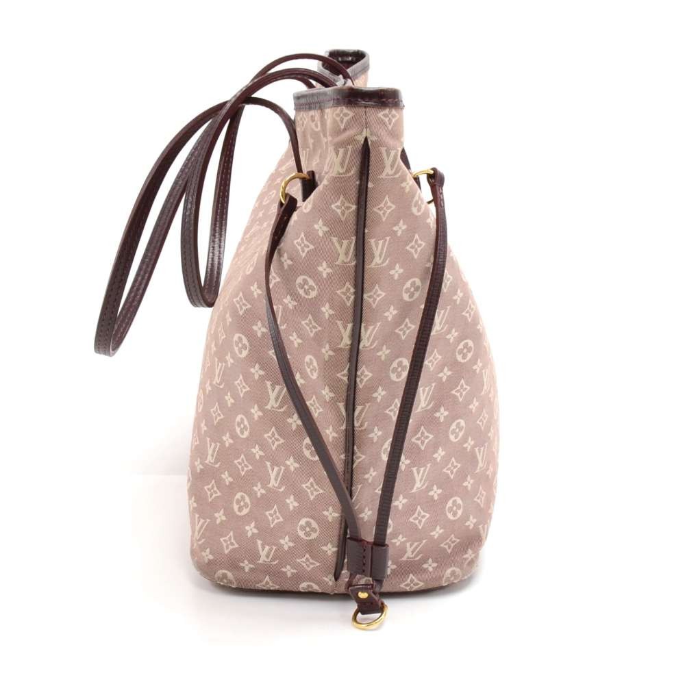 Louis Vuitton, Bags, Louis Vuitton Monogram Idylle Neverfull Mm M455  Womens Tote Bag Sepia