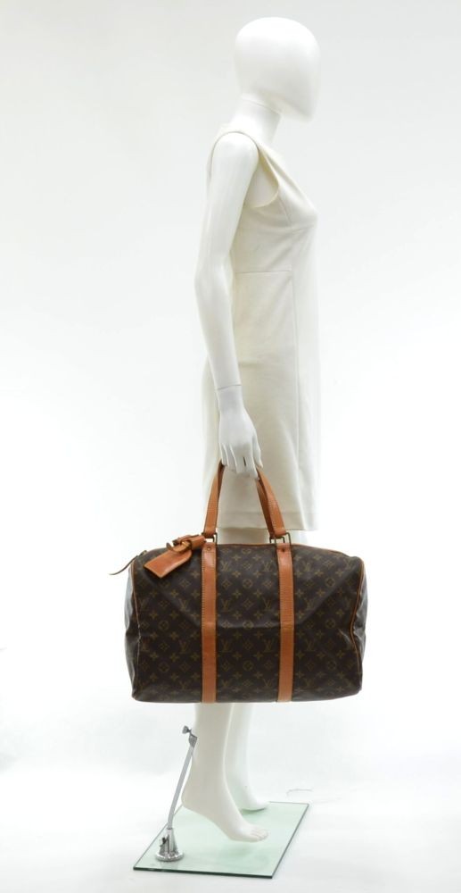 Authentic Louis Vuitton Monogram Sac Souple 45 Hand Boston Bag 6B160100 -  Tokyo Vintage Store