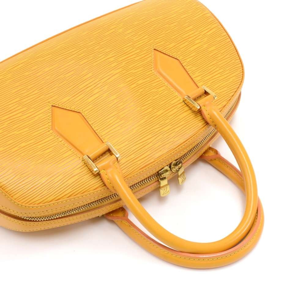 Louis Vuitton 1998 Yellow Epi Jasmine Handbag · INTO