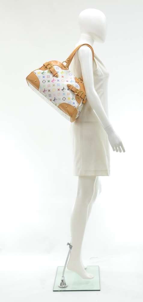 White Louis Vuitton Monogram Multicolore Claudia Shoulder Bag – Designer  Revival