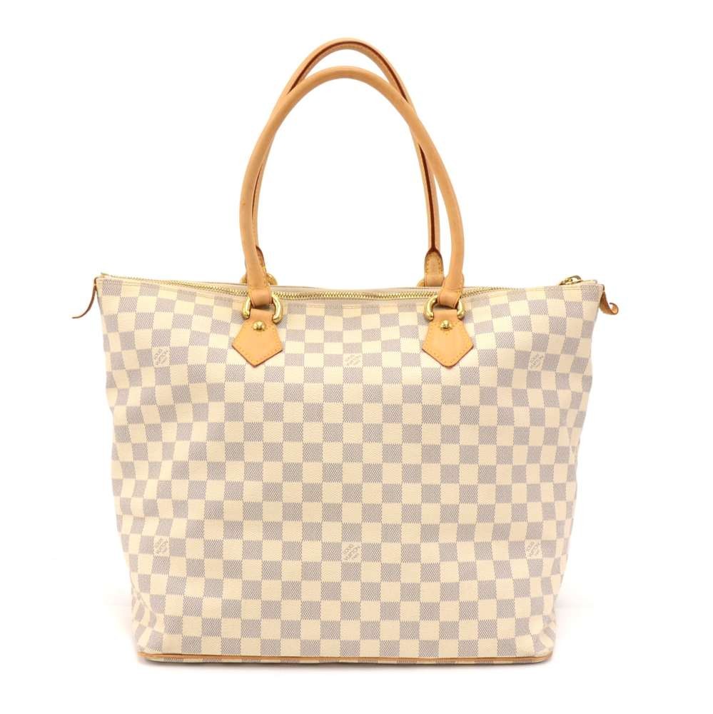 Louis Vuitton Saleya Handbag Damier MM - ShopStyle Tote Bags