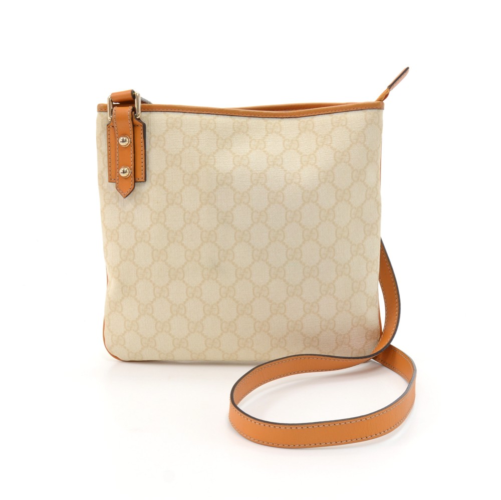 Gucci coated best sale canvas crossbody