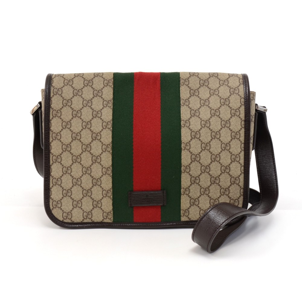 gucci web messenger bag