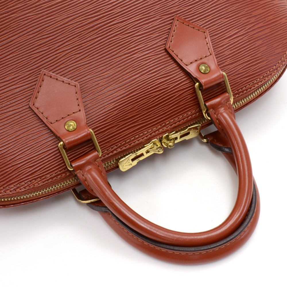 Louis Vuitton, Bags, Gorgeous Authentic Louis Vuitton Epi Grenelle Kenya  Brown Handbag