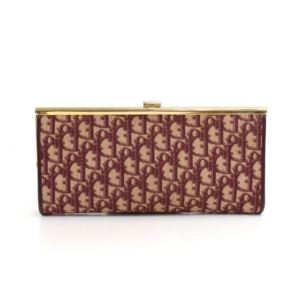 Dior Christian Dior Trotter Purple Monogram Canvas x Leather