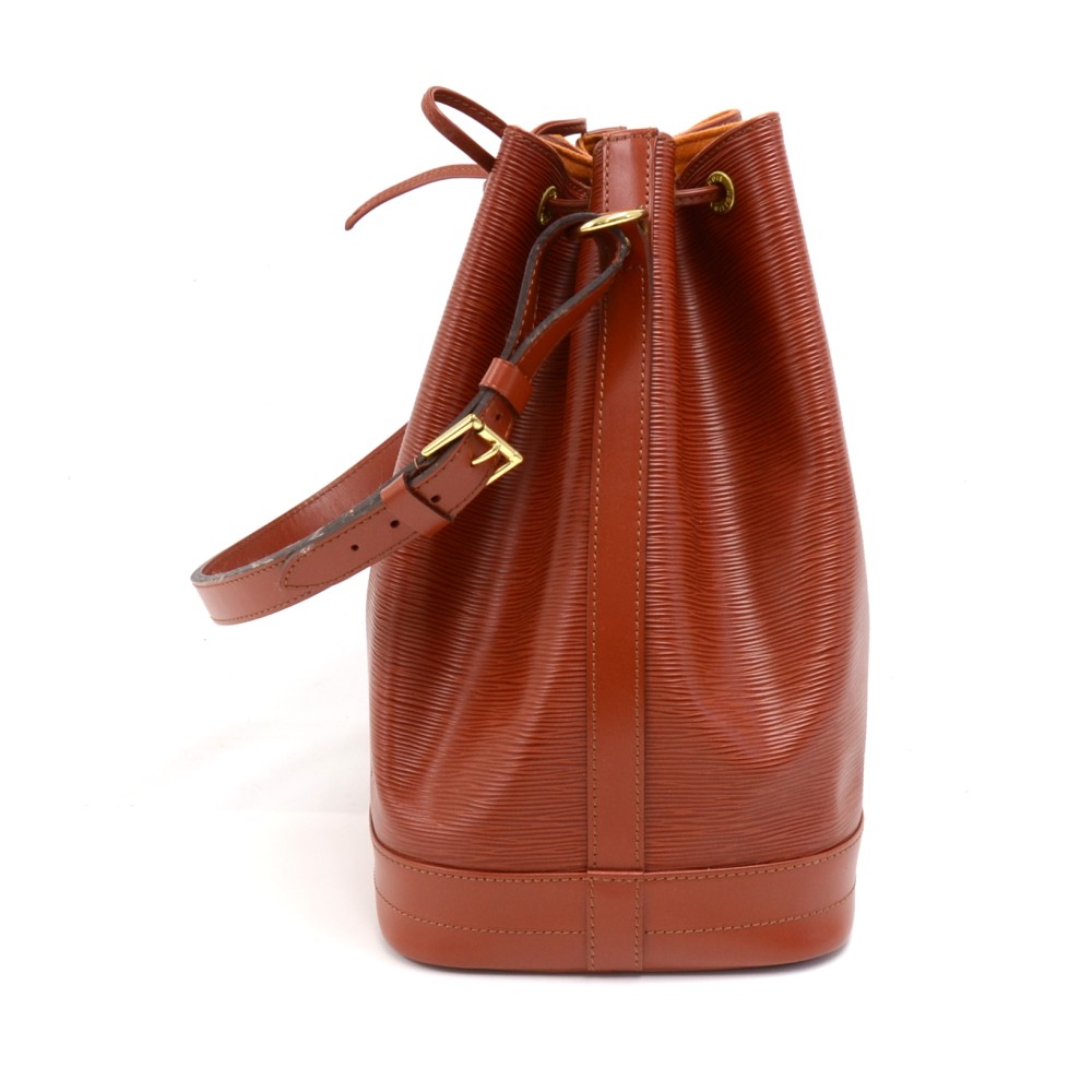 Louis Vuitton Kenyan Fawn Epi leather Monceau Top Handle Bag