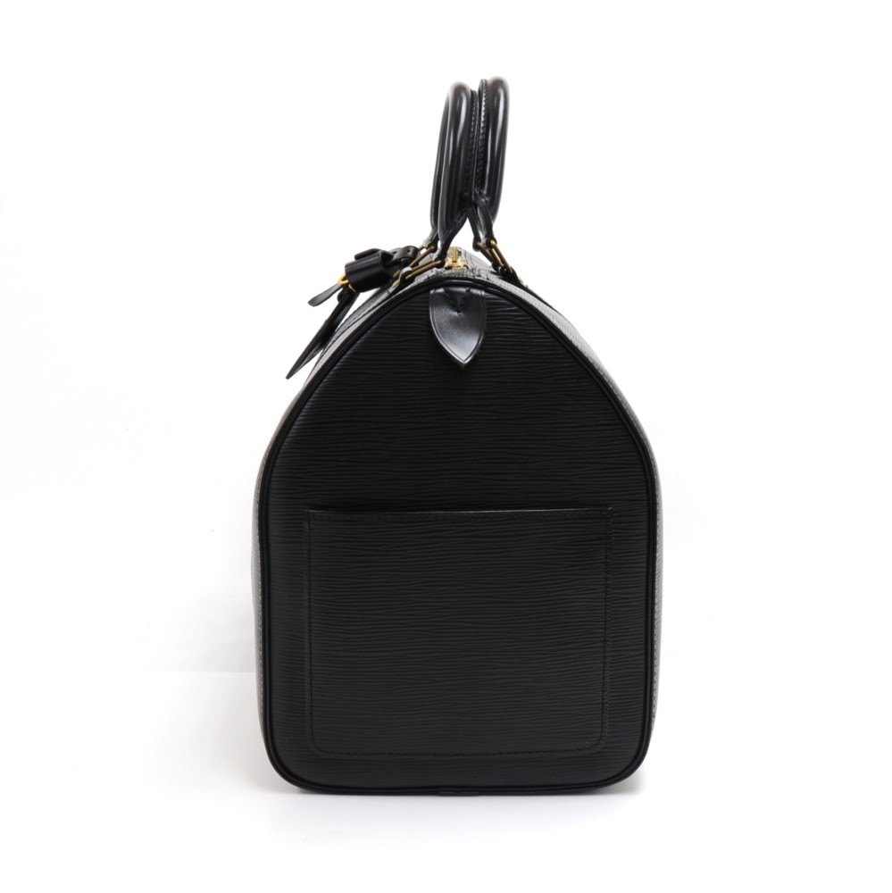 Used Black Louis Vuitton Noir Epi Keepall 45cm Model Number M59152  Houston,TX