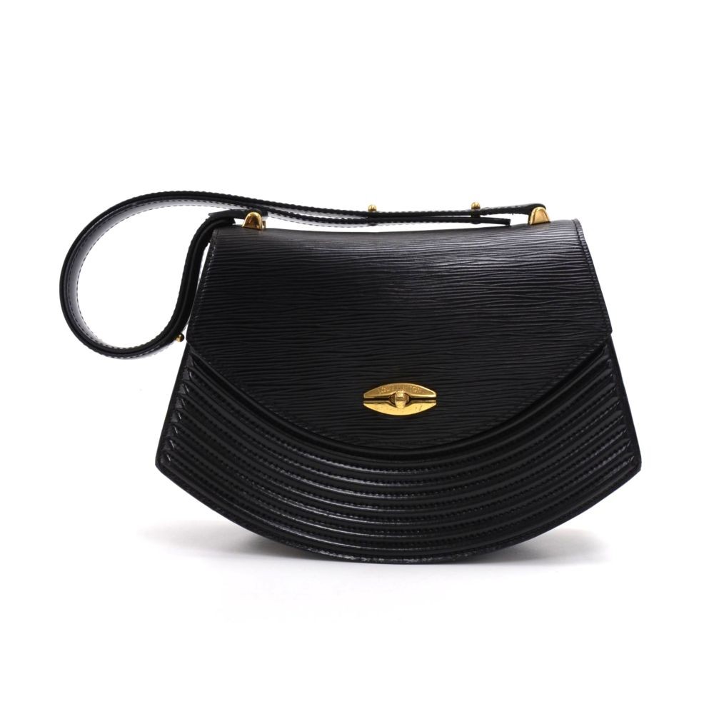 Louis Vuitton Black Epi Leather Lockit Bag at 1stDibs