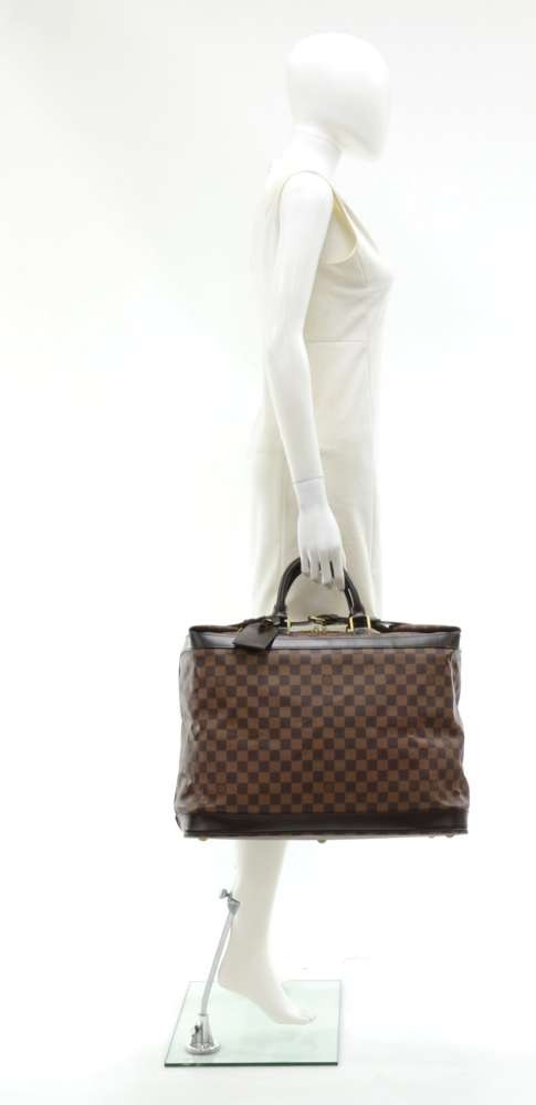 Louis Vuitton pre-owned Damier Ebène Grimaud Travel Bag - Farfetch