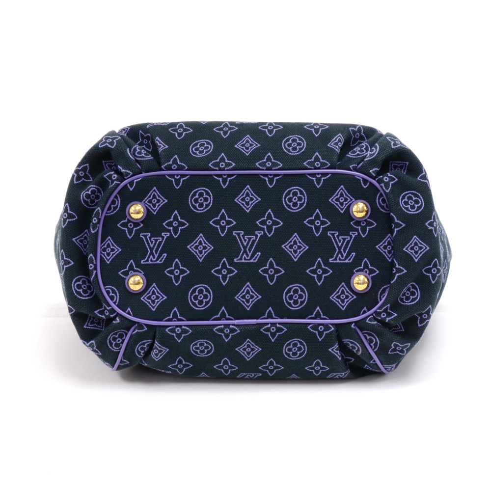 Ipanema cloth handbag Louis Vuitton Purple in Cloth - 20026613