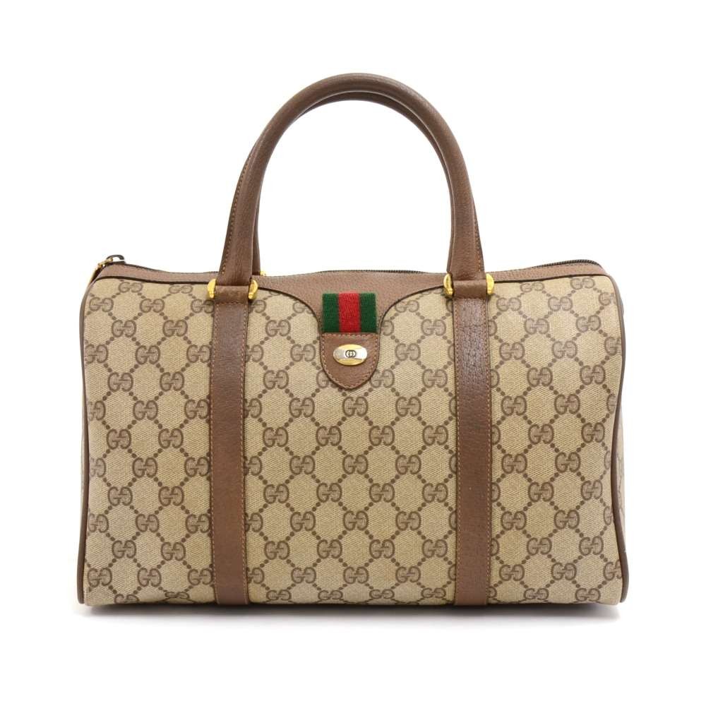 nooit raket middag Gucci Vintage Gucci Accessory Collection GG Supreme Coated Canvas ...