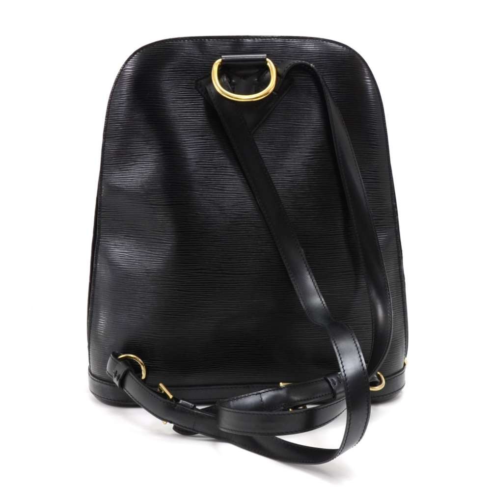 Louis Vuitton Brown Epi Leather Gobelins Backpack 93lv7