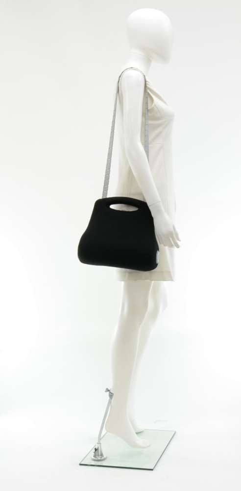 Chanel Chanel Pink x Beige Stripe Canvas Large Shoulder Tote Bag