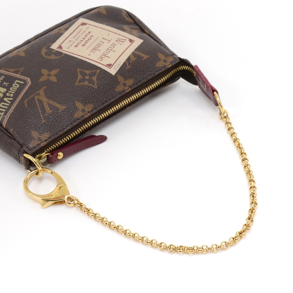Louis Vuitton Monogram Travel Stamp Mini Pochette Accessoires – The Closet