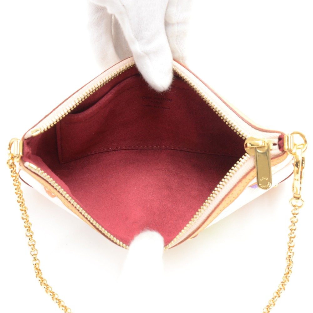 Louis Vuitton, Bags, Louis Vuitton Pochette Milla Mm Chain Mini Shoulder  Bag Monogram M6094 34yb570