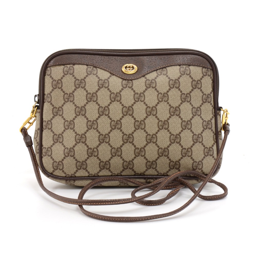 Gucci GG Supreme crossbody bag - ShopStyle