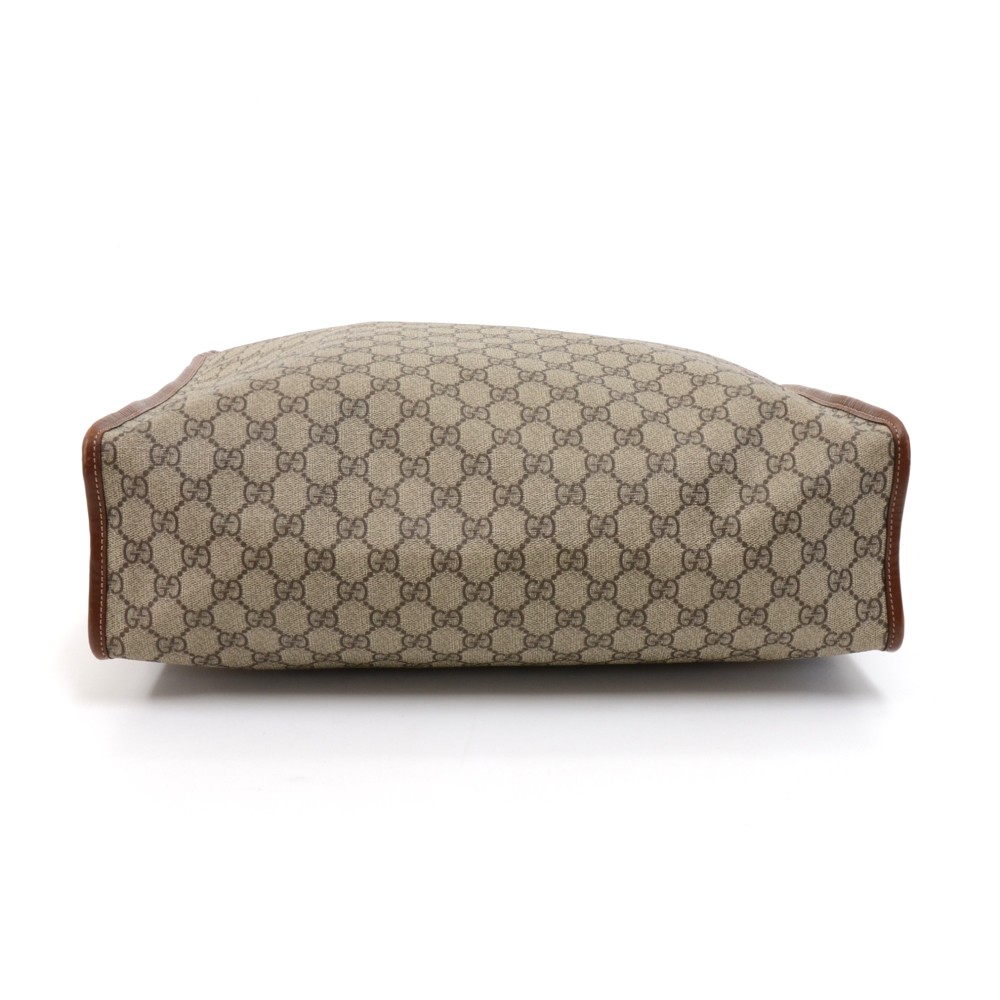 Gucci, Bags, Gucci Cigarette Case In Metallic Beige Supreme Monogram  Imprime Coated Canvas