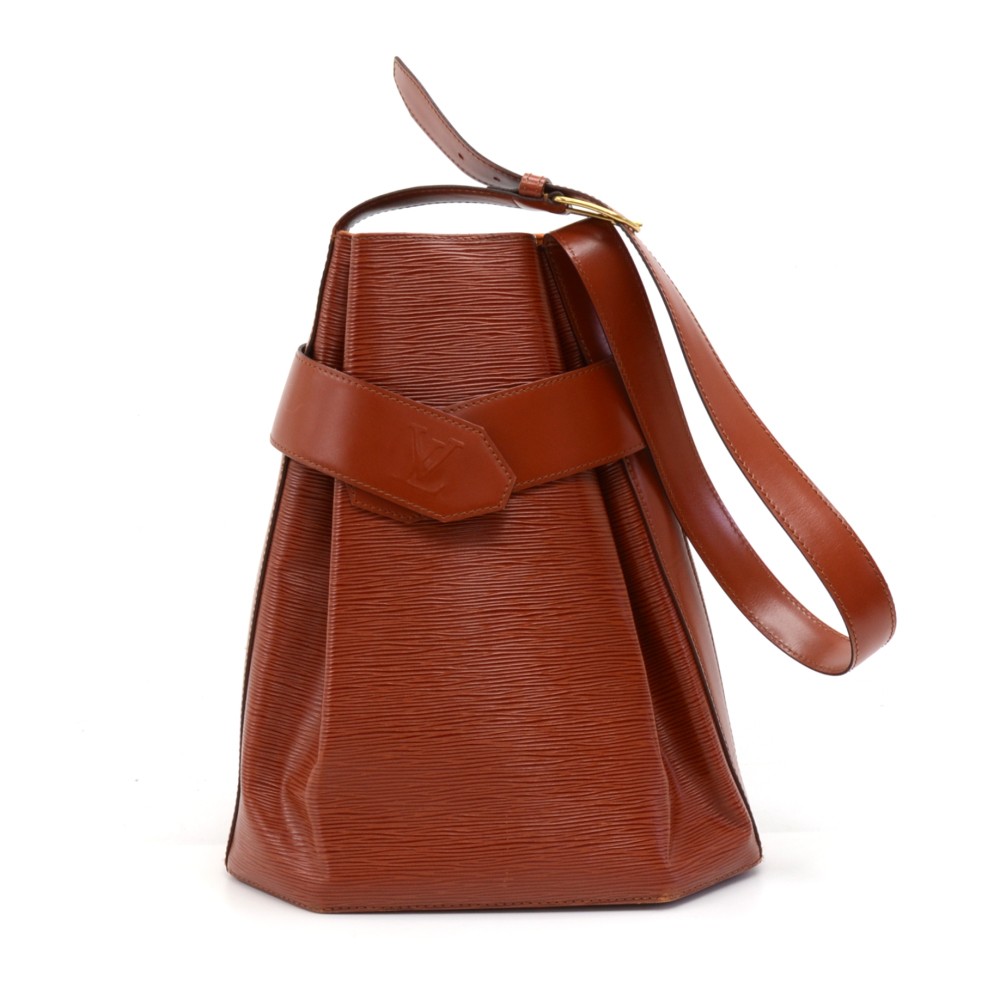 Vintage Louis Vuitton Epi Sac d' Epaule GM Brown Epi Leather Shoulder –  KimmieBBags LLC